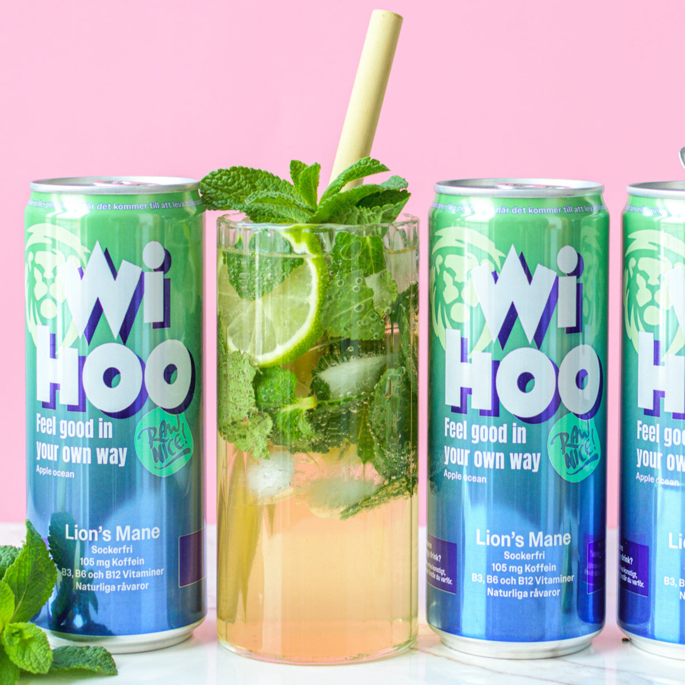 Wihoo Energidryck Apple Ocean